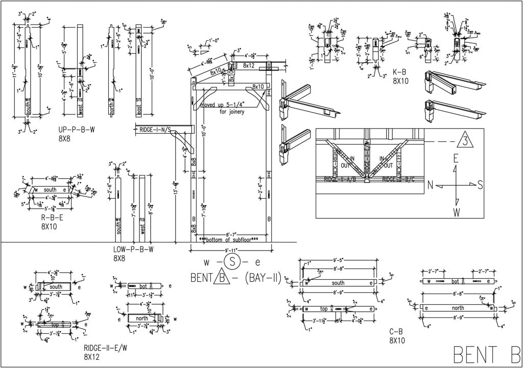 Joinery Drawings CAD Drafting and Design Services